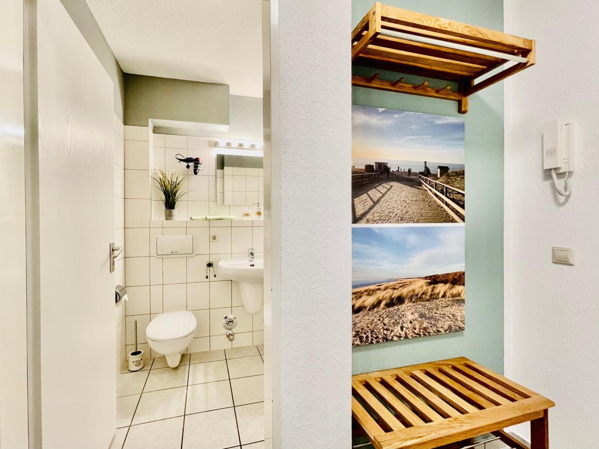 Ferienwohnung Strandkoje 奥茨塞巴德·迪尔哈根 外观 照片